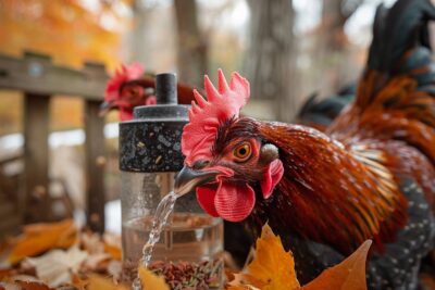 Voici les secrets pour protéger vos poules des maladies automnales avec un simple ajout à leur eau