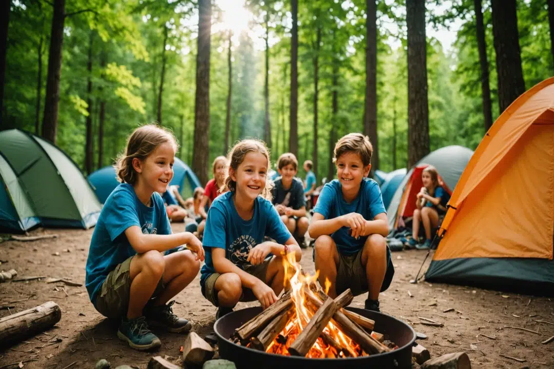 Découverte et aventure : une immersion ludique pour les jeunes en colonie de vacances