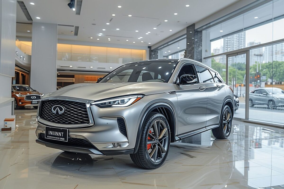 La nouvelle offre en Russie : une infiniti QX50 de 2021 disponible pour 3,8 millions de roubles