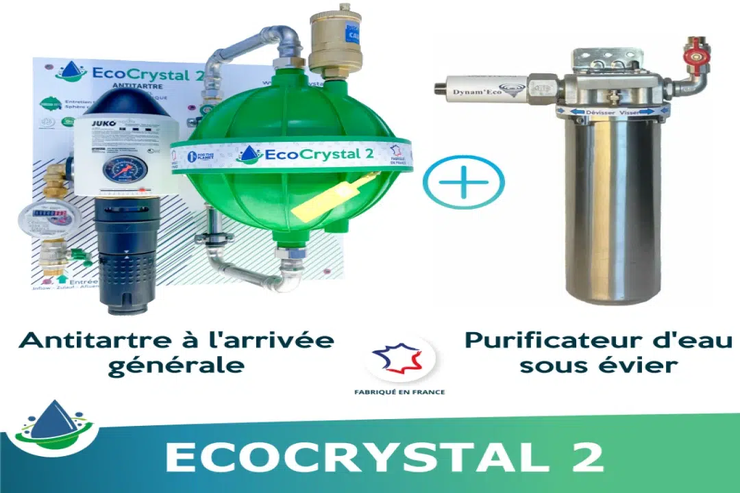 EcoCrystal : L'adoucisseur d'eau sans sel, l'innovation écologique pour une eau pure et saine