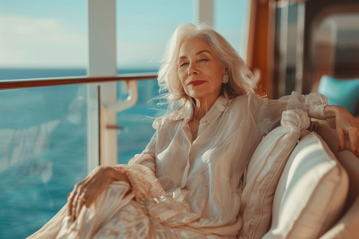 À 63 ans, elle troque la maison de retraite pour un appartement sur un bateau de croisière : découvrez sa nouvelle vie