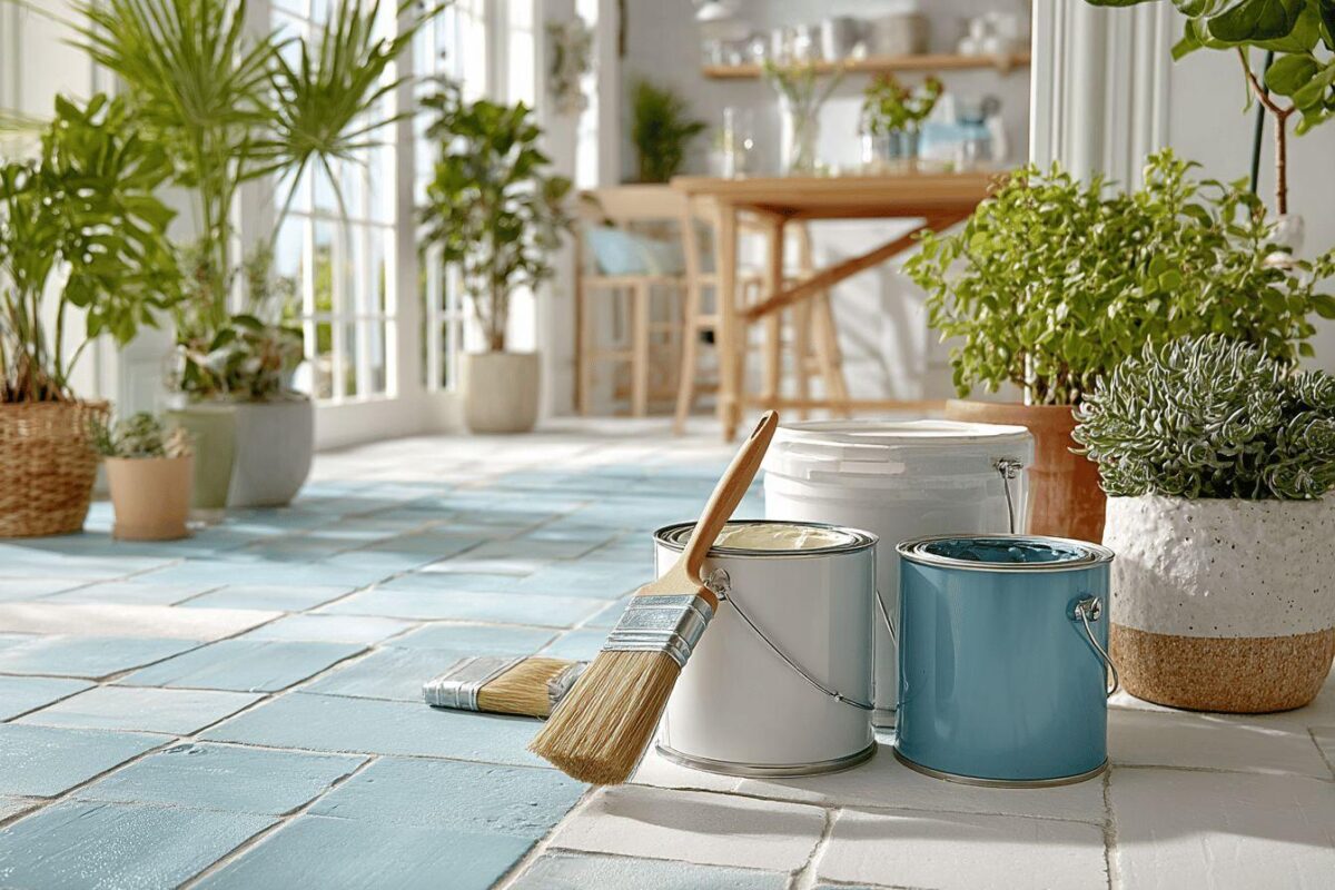 Peindre sur du carrelage : Astuces pour éviter que la peinture ne s’écaille