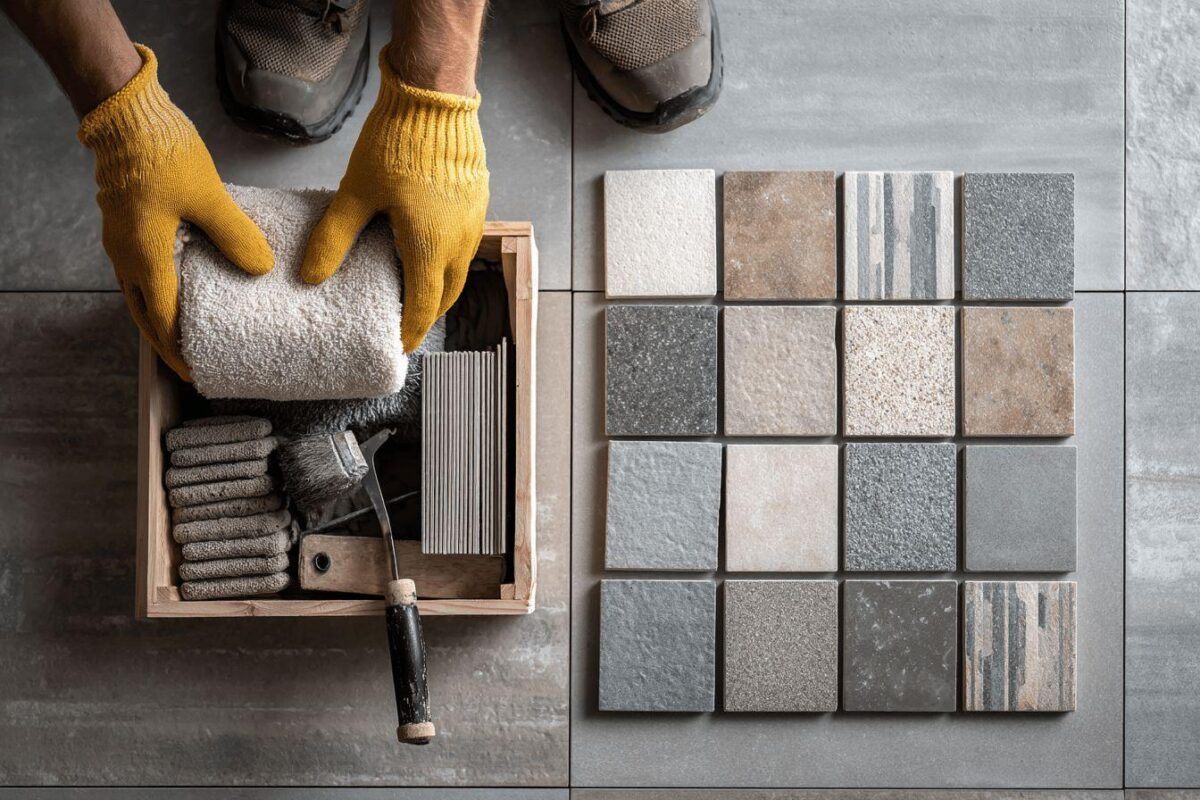 Prix pose du carrelage au m2 : Quel tarif moyen avec et sans fourniture en 2025 ?