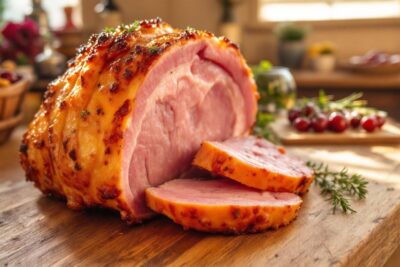 Jambon à la broche : temps de cuisson, température et astuces pour ne pas le sécher