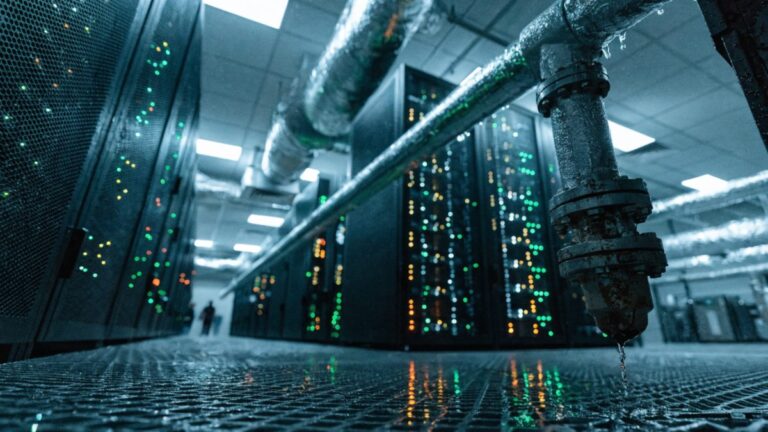 575 000 m³ d'eau potable : la facture cachée des data centers et de l'IA